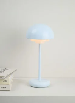 Solara LED-pöytälamppu vaaleansininen