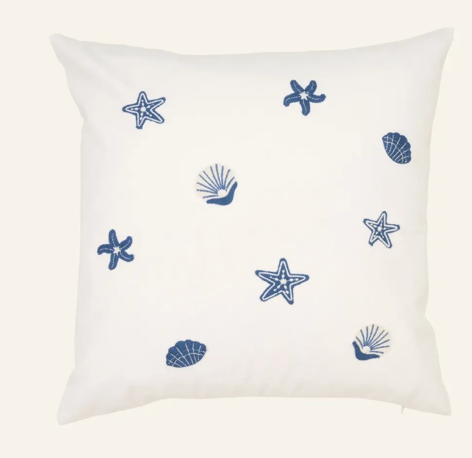 Starfish koristetyynynpäällinen moniväri/sininen