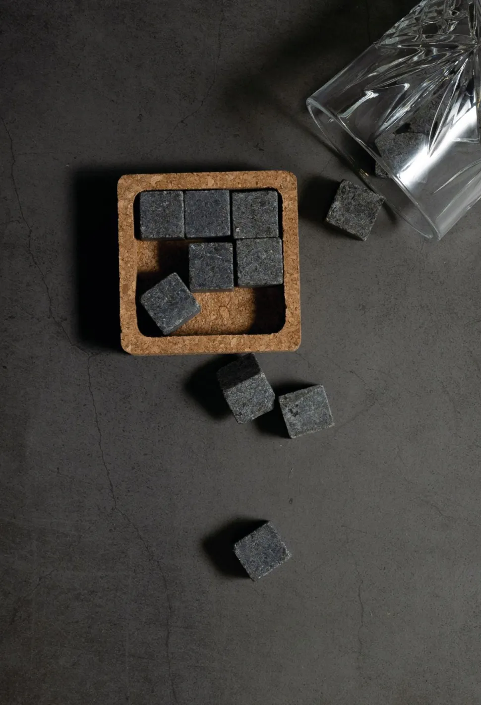 Stone jääkuutiot harmaa