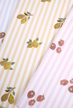 Striped summer pullon pussi 3kpl moniväri