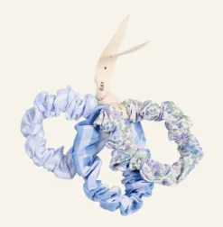 Summer Smal Elastic- 3 pack hiuslenkki sininen