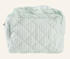 Summer stripe toilettilaukku vihreä