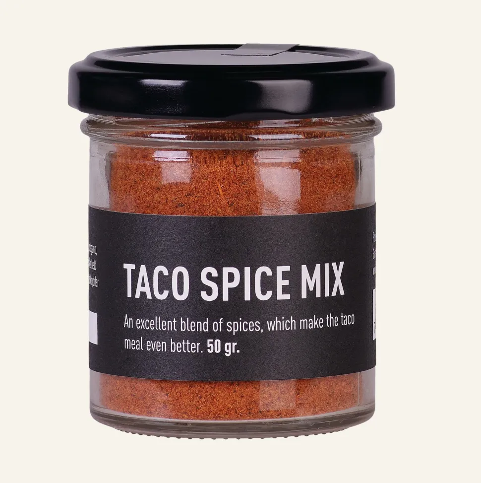 Taco mausteseos moniväri