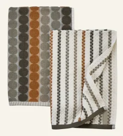 Thelma Terry keittiöpyyhkeet 2 pcs ruskea