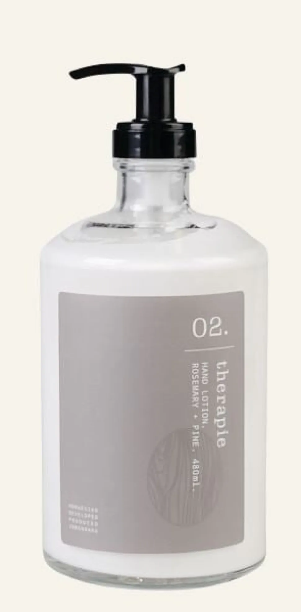 Therapie Rosemary & Pine käsivoide läpikuultava