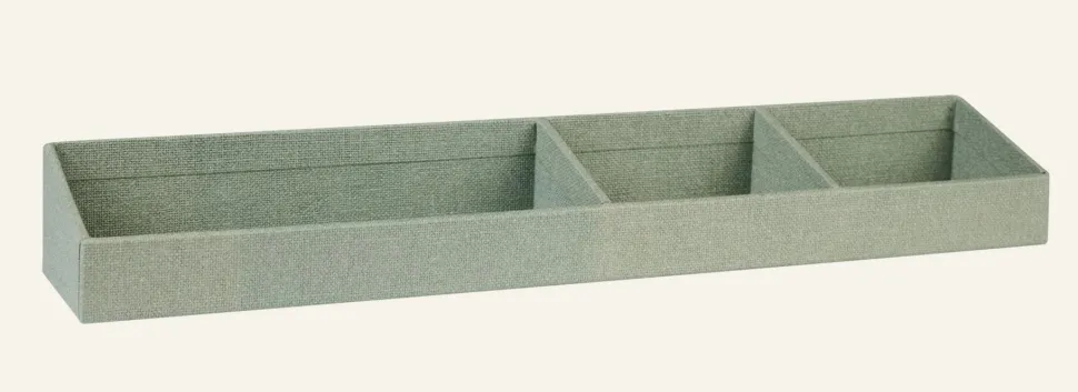 Tilanjakaja vaaleanvihreä - 7x40x5 cm