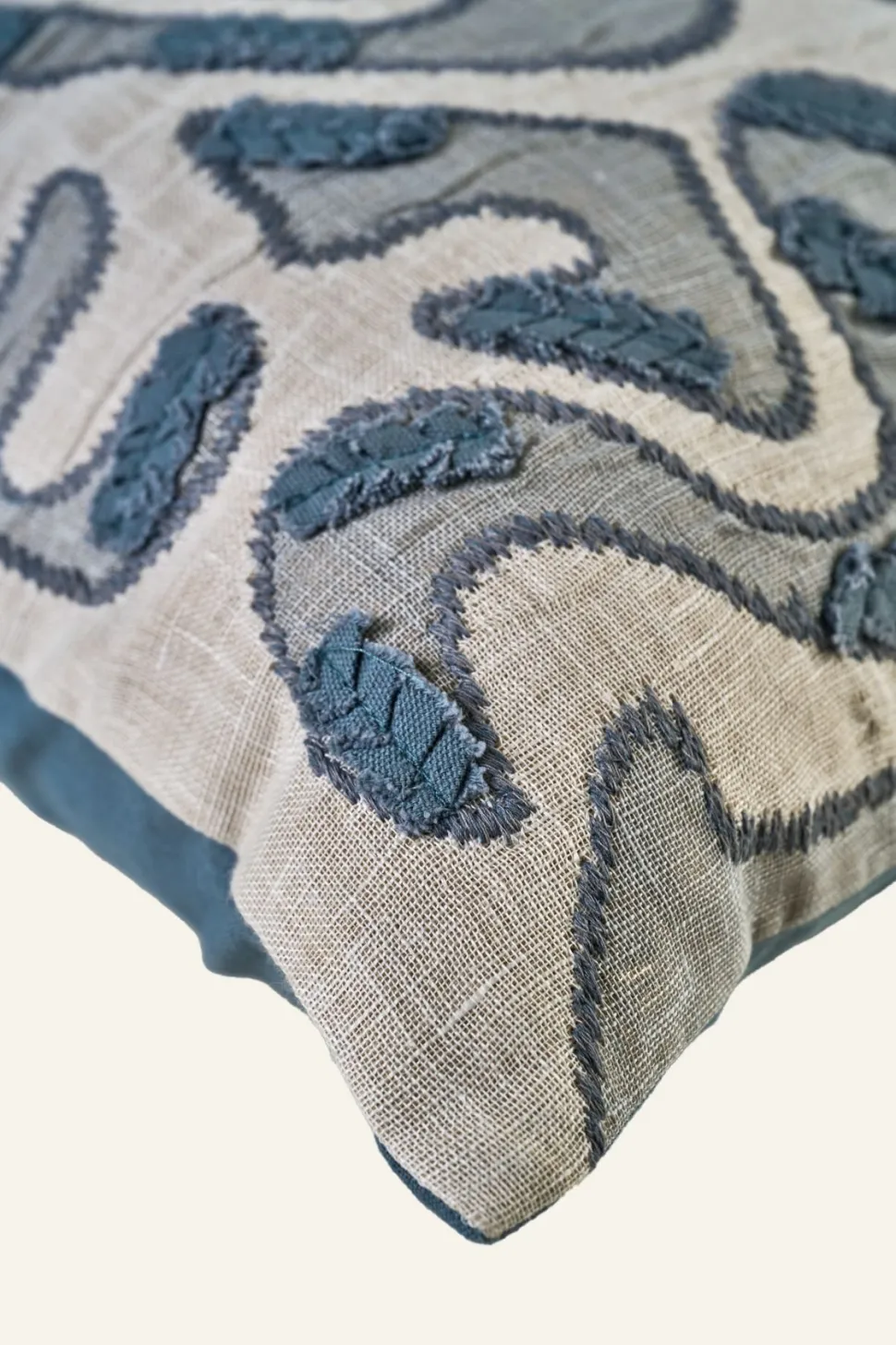 Tora koristetyynynpäällinen sininen