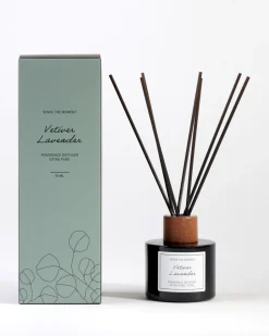 Vetiver Lavender huonetuoksu harmaasininen