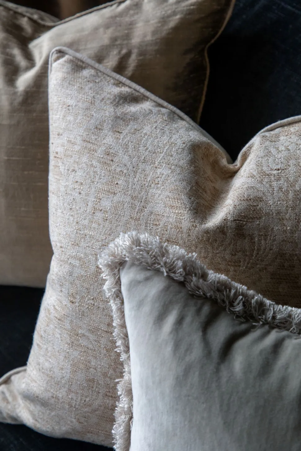 Vicky koristetyynynpäällinen beige