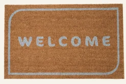 Welcome ovimatto vaaleansininen