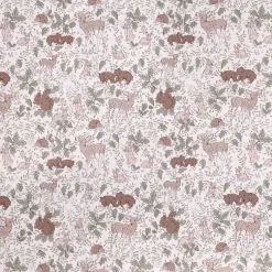 Wooden Animals tapettinäyte vihreä