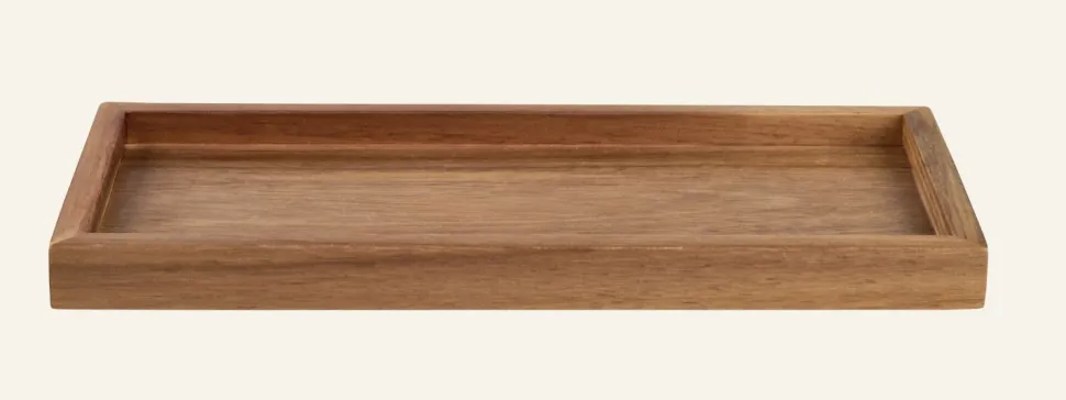 Wood tarjotin beige