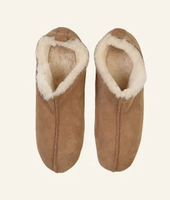 Woolen nahkatohvelit luonnonväri