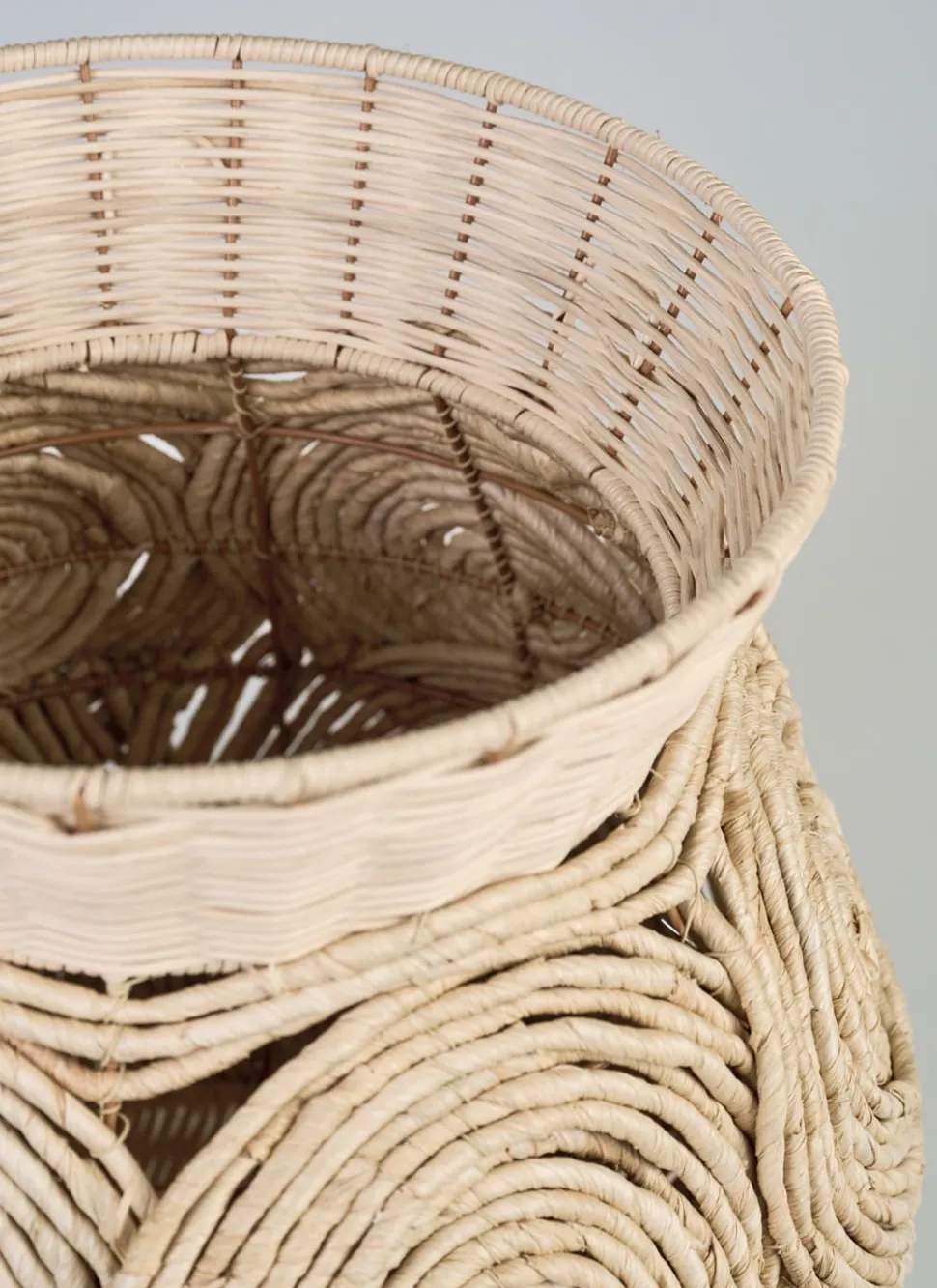 Woven kori vaalea luonnoväri