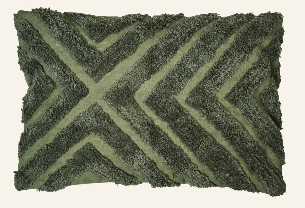 Ziggy koristetyynynpäällinen tummanvihreä