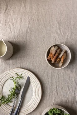 Zoe ruokalautanen vaalean beige