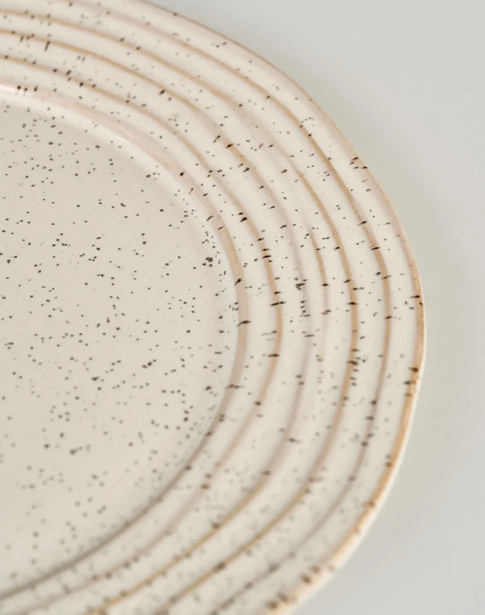 Zoe ruokalautanen vaalean beige